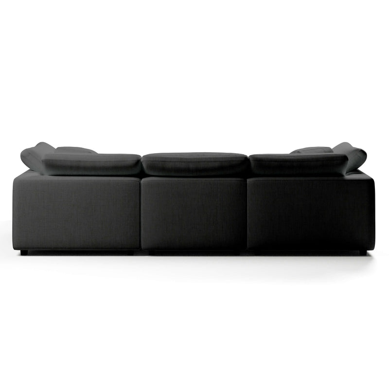 White Chaise Sofa | Modular 3 Seater Sofa | Couch Haus