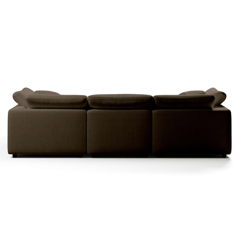 White Chaise Sofa | Modular 3 Seater Sofa | Couch Haus