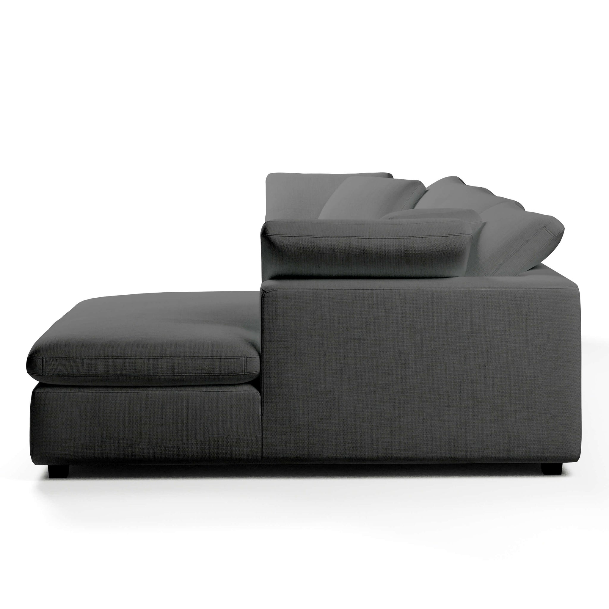 White Chaise Sofa | Modular 3 Seater Sofa | Couch Haus
