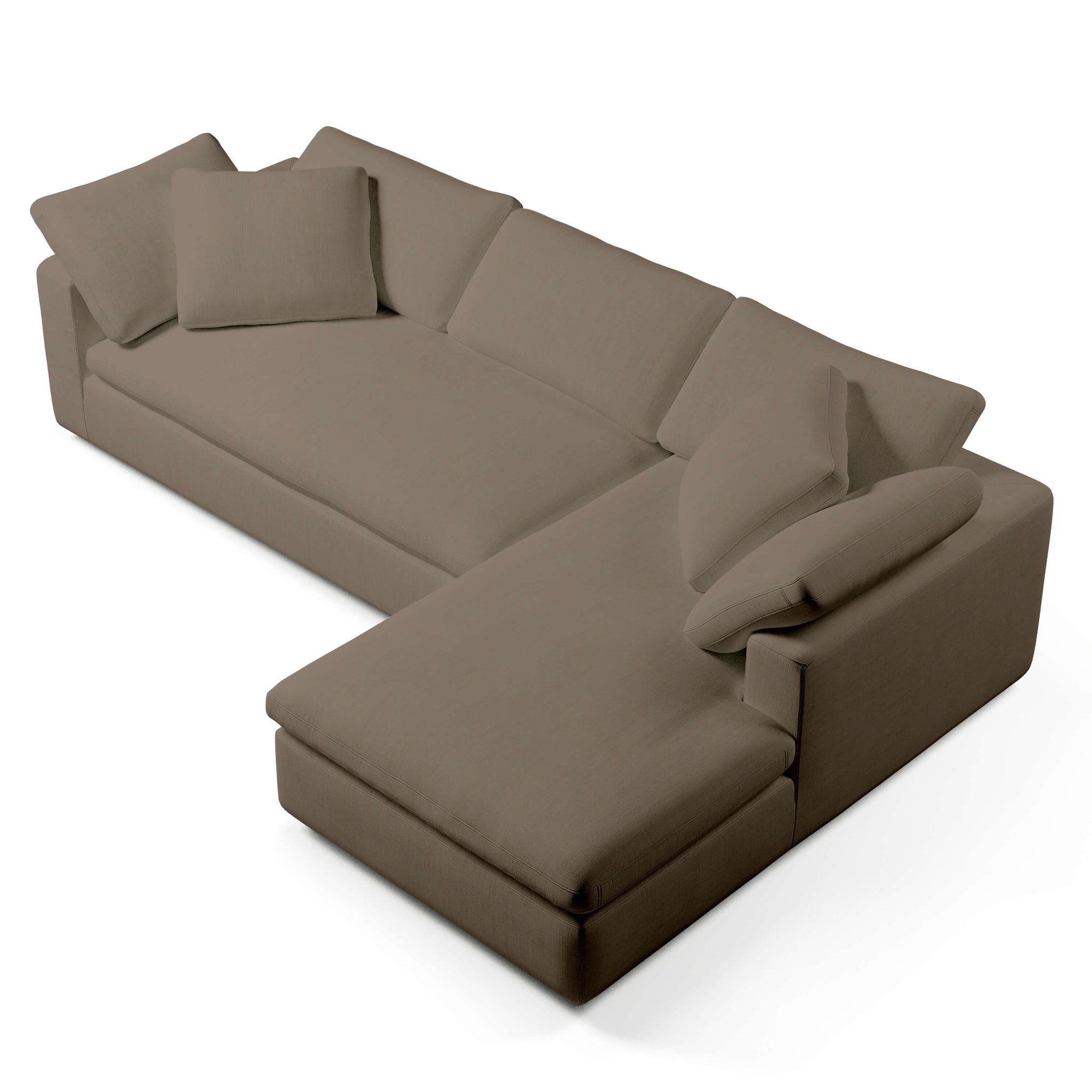 Right Arm Chaise Sofa | Right Arm Chaise Bench | Couch Haus