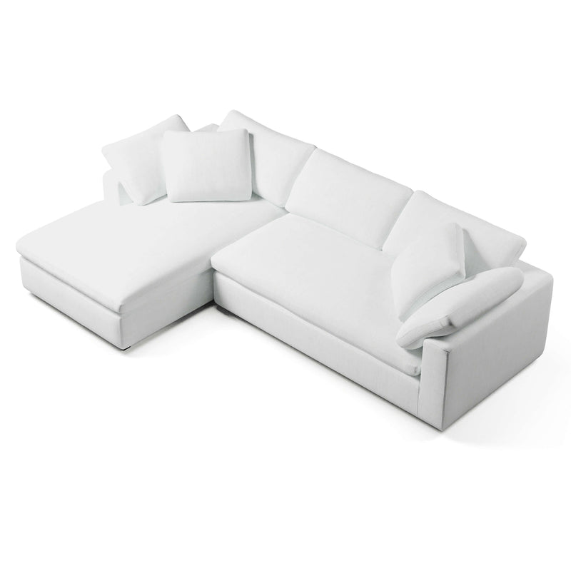 3 Seater Sofa with Chaise | Left-Arm Chaise Bench | Couch Haus