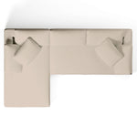 3 Seater Sofa with Chaise | Left-Arm Chaise Bench | Couch Haus