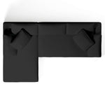 Comfy Modular Sofa - 3-Seater Left-Arm Chaise Bench-Seat