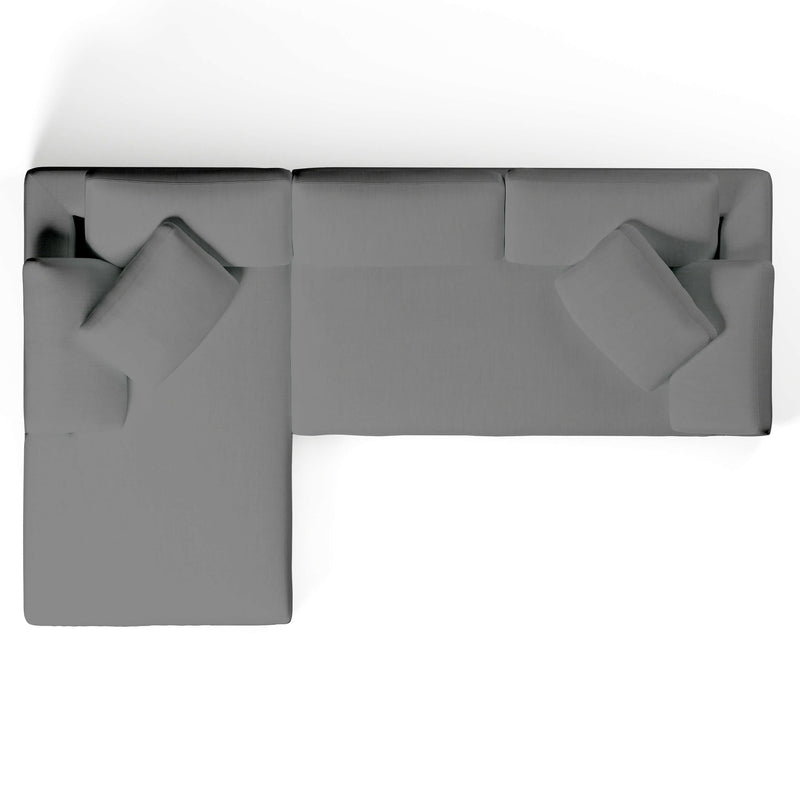 3 Seater Sofa with Chaise | Left-Arm Chaise Bench | Couch Haus