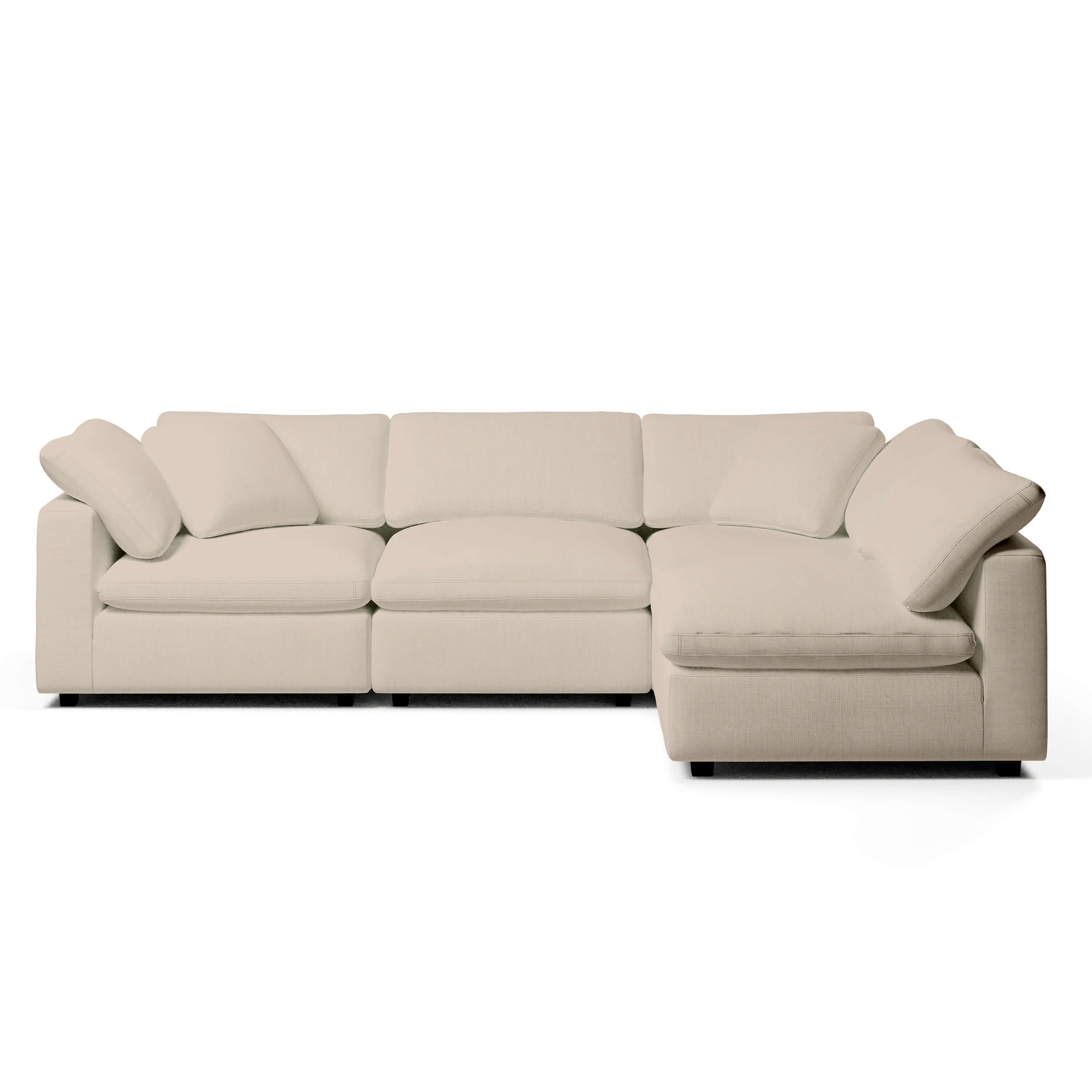 4-Seater Corner Sofa | L-Sectional Corner Sofa | Couch Haus