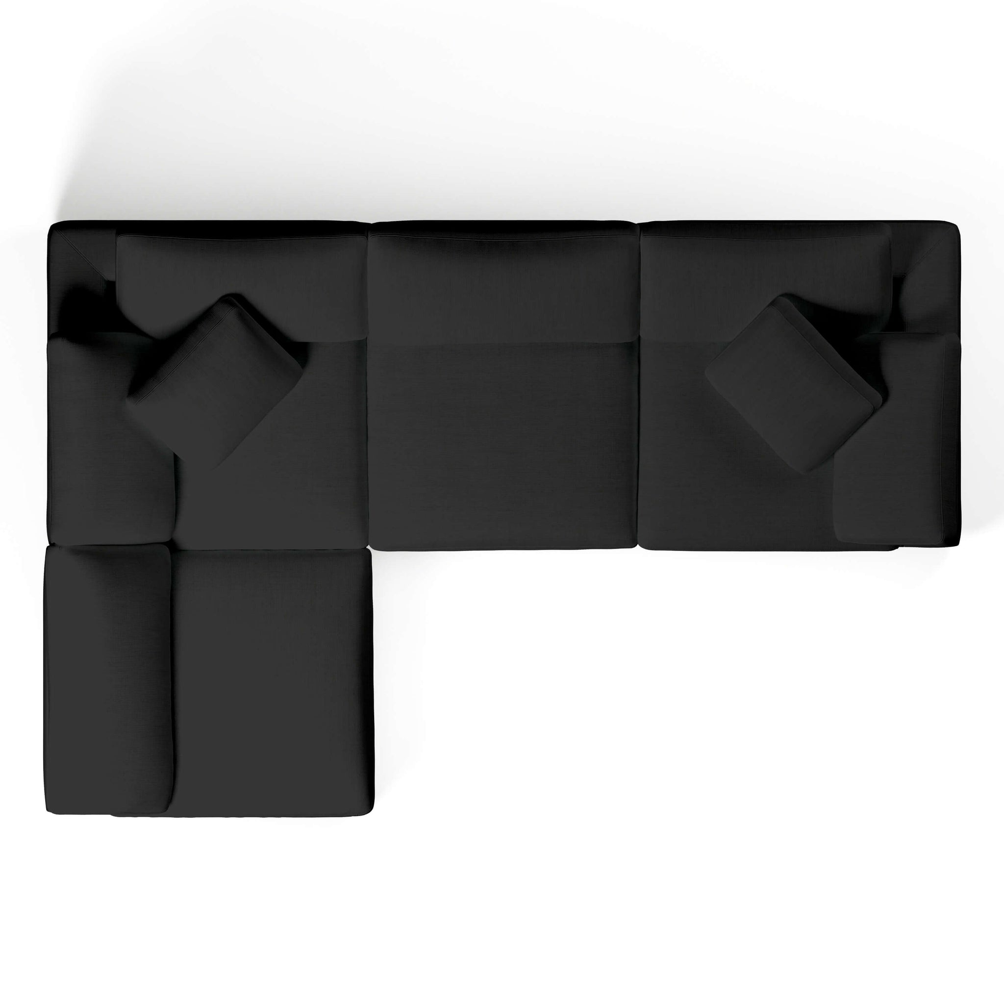 Comfy Modular Sofa - 4-Seater L-Sectional