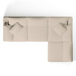 4-Seater Corner Sofa | L-Sectional Corner Sofa | Couch Haus