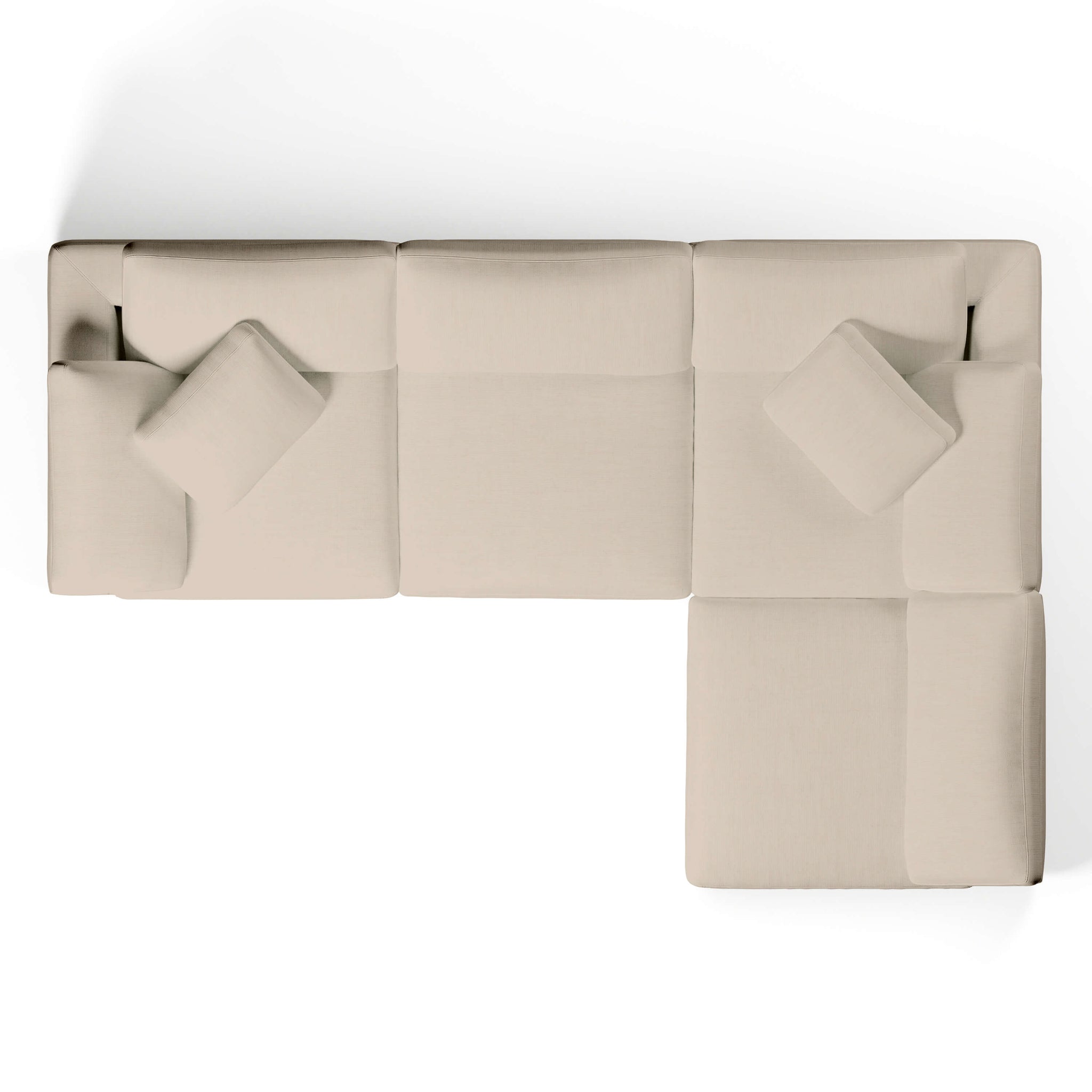 4-Seater Corner Sofa | L-Sectional Corner Sofa | Couch Haus