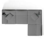 Comfy Modular Sofa - 4-Seater L-Sectional