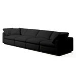 Comfy Modular Sofa - 4-Seater Sofa with Ottoman