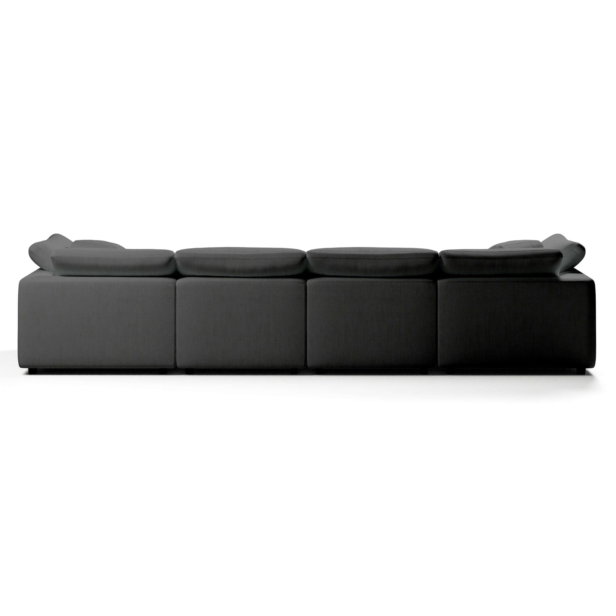 Comfy Modular Sofa - 4-Seater Sofa with Ottoman