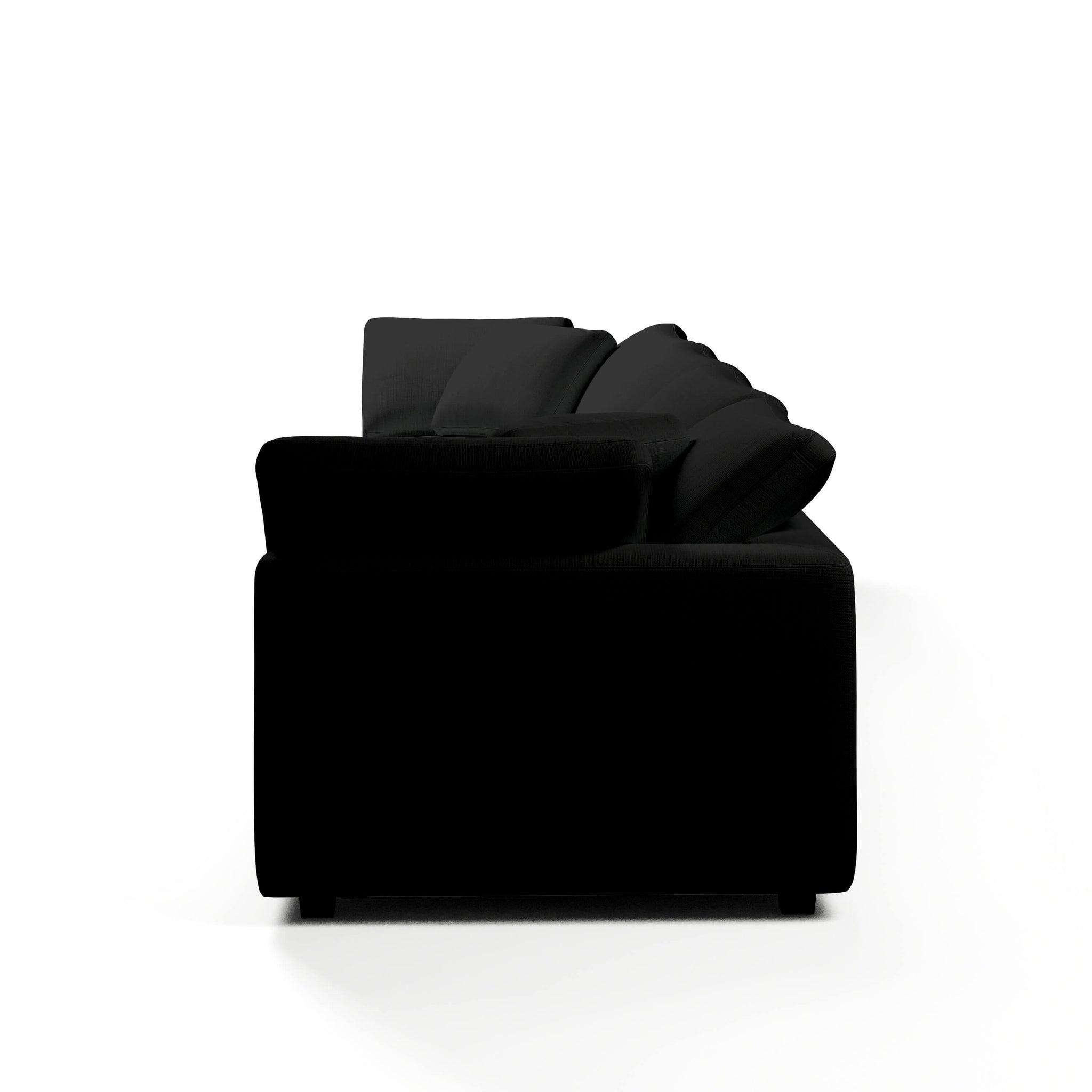 Comfy Modular Sofa - 4-Seater Sofa with Ottoman