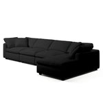 Comfy Modular Sofa - 4-Seater Chaise Sectional - Right Hand Facing