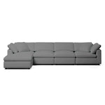 Chaise Sectional Modular Sofa | Left Hand Facing Sofa | Couch Haus