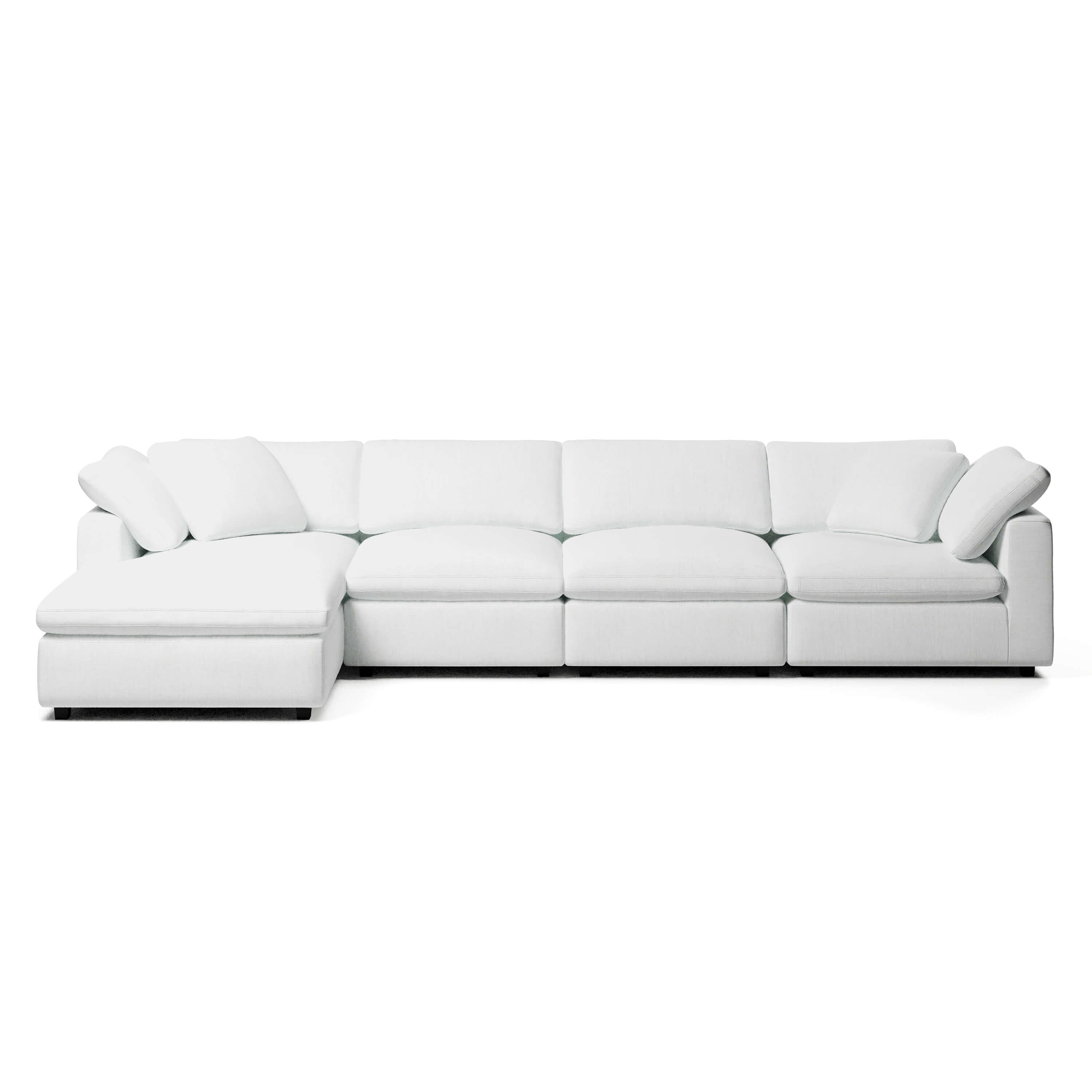 Chaise Sectional Modular Sofa | Left Hand Facing Sofa | Couch Haus