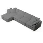 Chaise Sectional Modular Sofa | Left Hand Facing Sofa | Couch Haus
