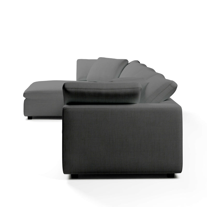 Chaise Sectional Modular Sofa | Left Hand Facing Sofa | Couch Haus