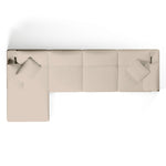 Chaise Sectional Modular Sofa | Left Hand Facing Sofa | Couch Haus