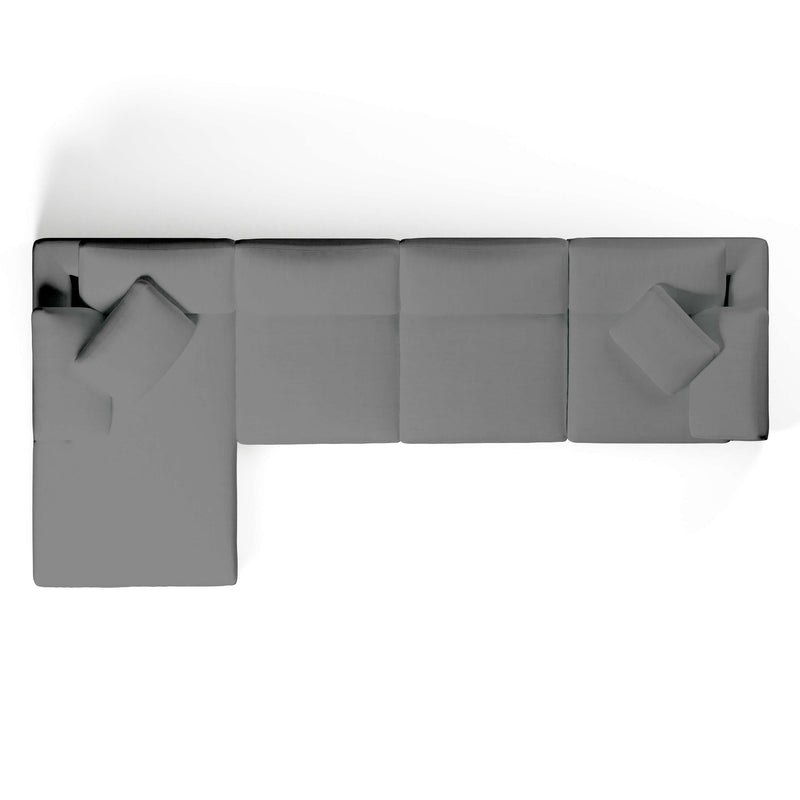 Chaise Sectional Modular Sofa | Left Hand Facing Sofa | Couch Haus