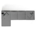 Chaise Sectional Modular Sofa | Left Hand Facing Sofa | Couch Haus