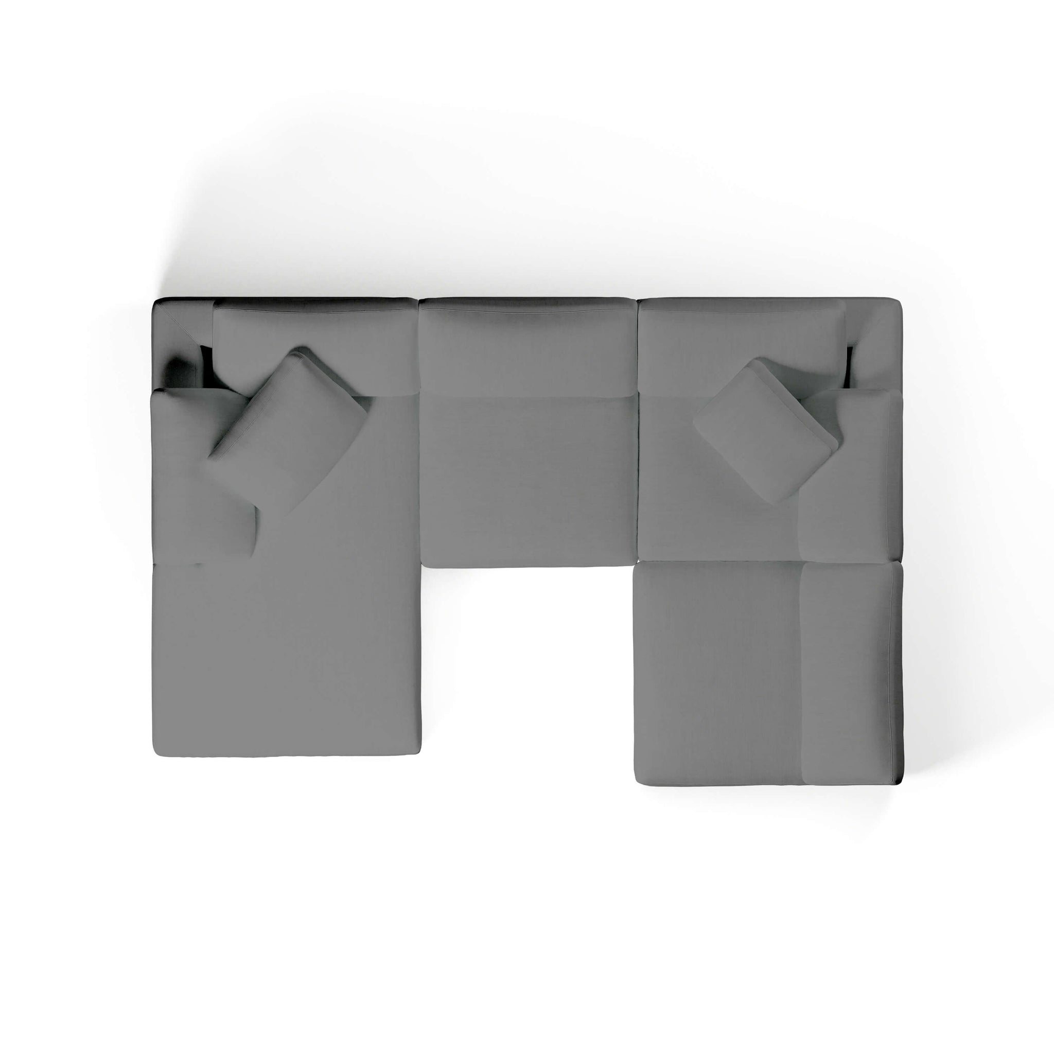 Chaise Sectional Modular Sofa | Left Hand Facing Sofa | Couch Haus