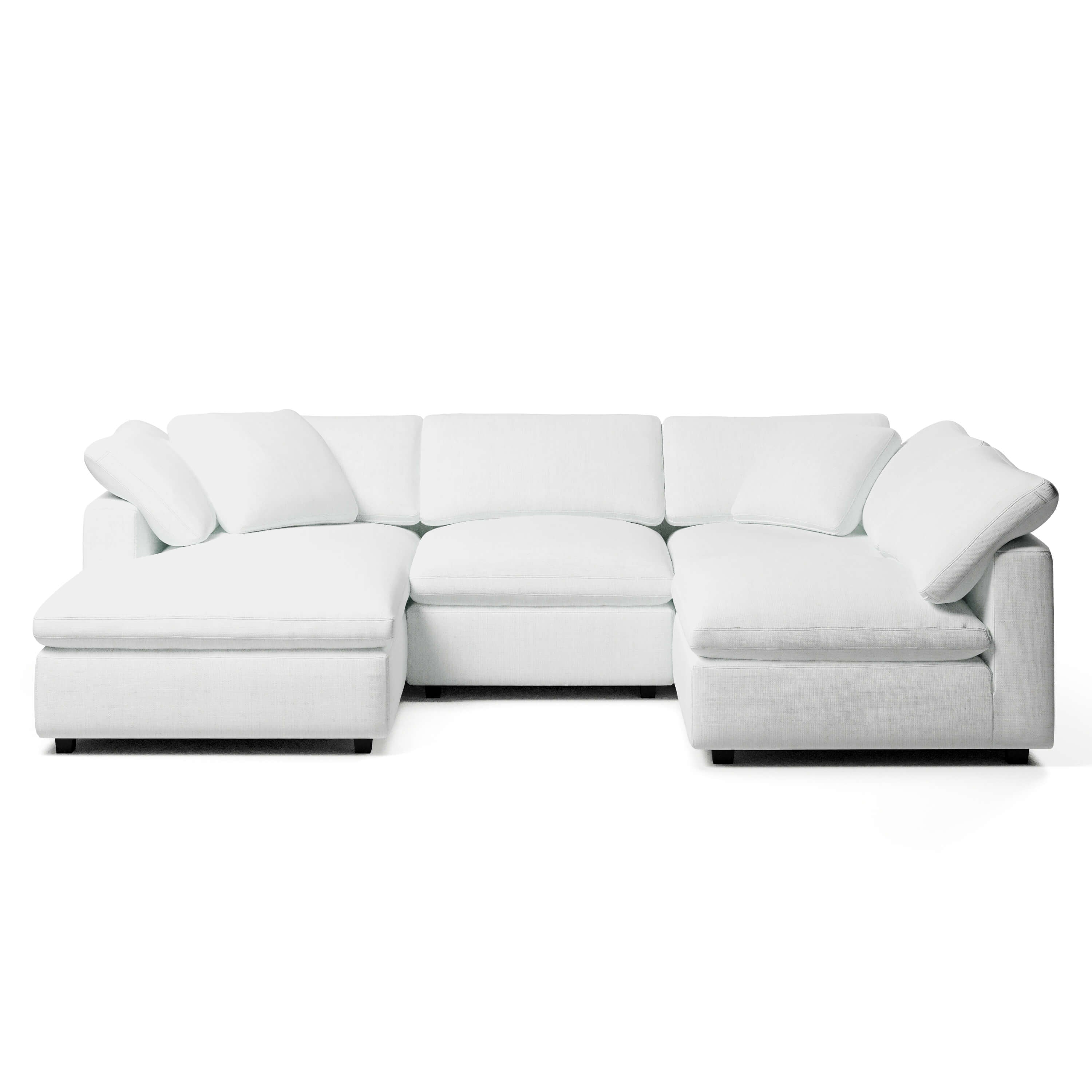 Chaise Sectional Modular Sofa | Left Hand Facing Sofa | Couch Haus