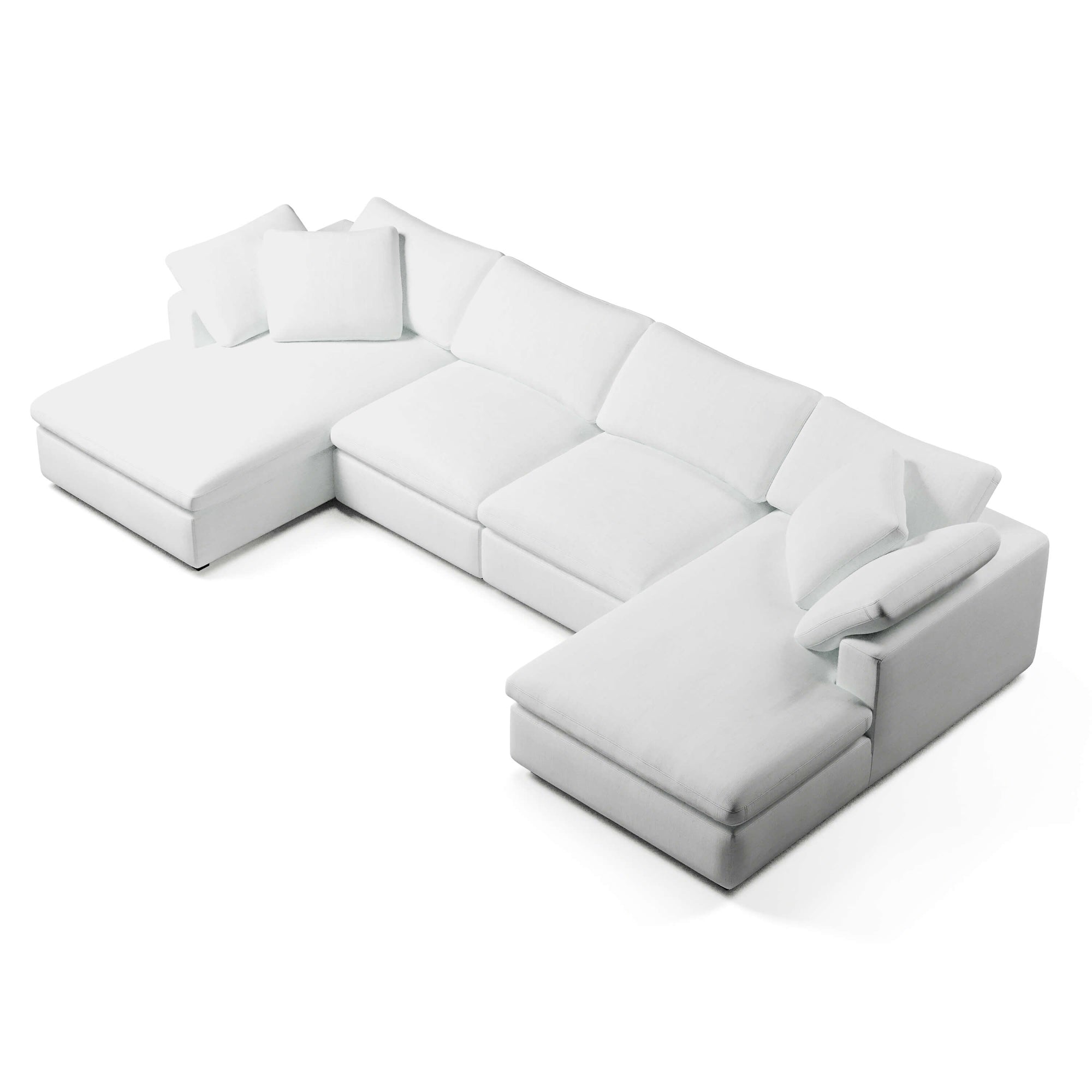 Comfy Modular Sofa 4Seater Chaise USectional