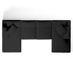 Comfy Modular Sofa - 4-Seater Chaise U-Sectional