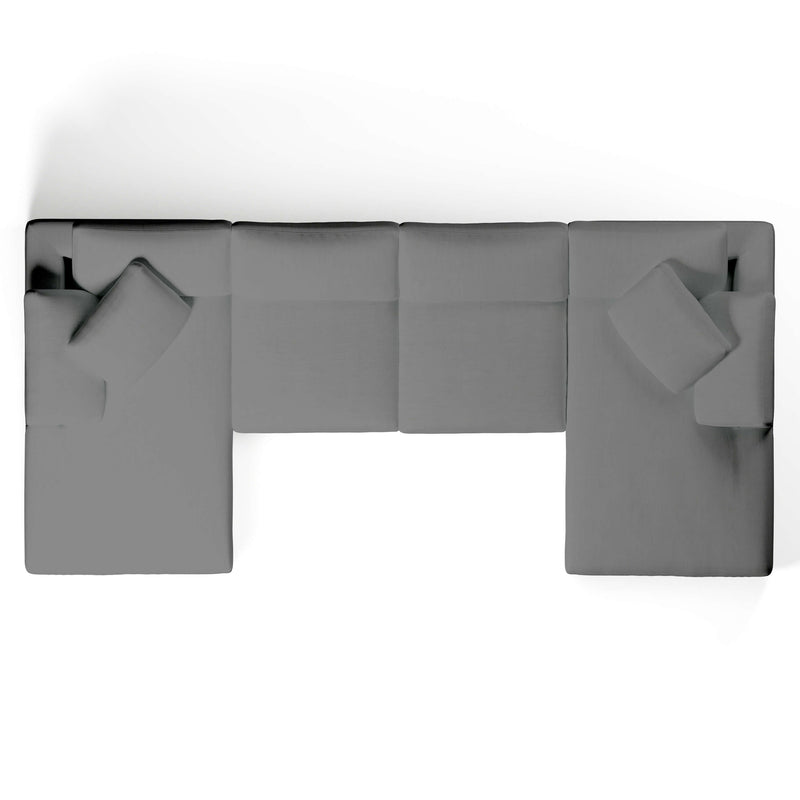 Modular Chaise Sofa | 4-Seater Chaise Sofa | Couch Haus