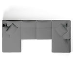 Modular Chaise Sofa | 4-Seater Chaise Sofa | Couch Haus