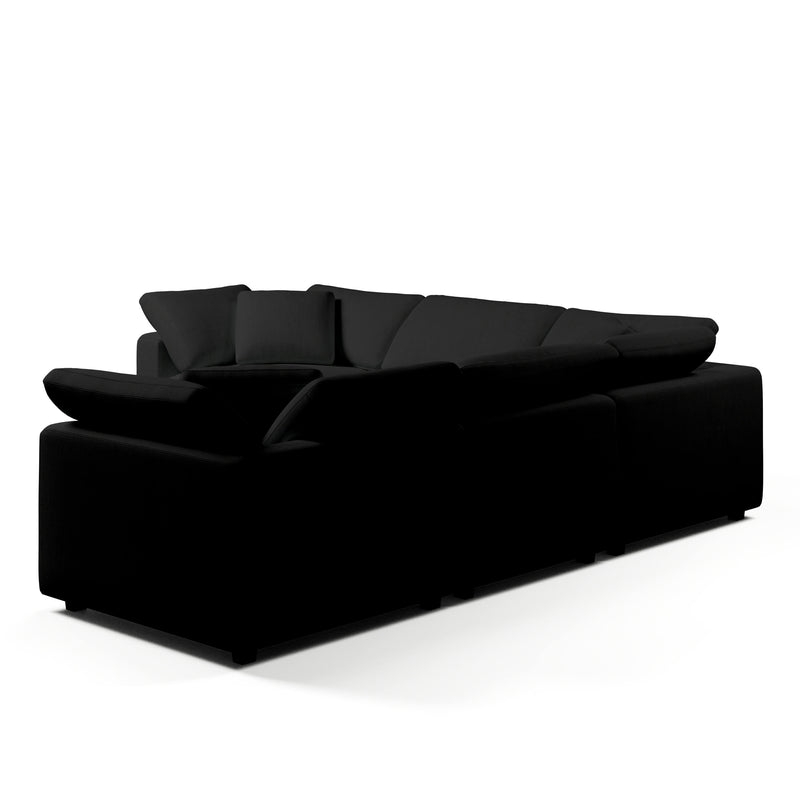 Comfy Modular Sofa - 5-Seater Modular L-Sectional