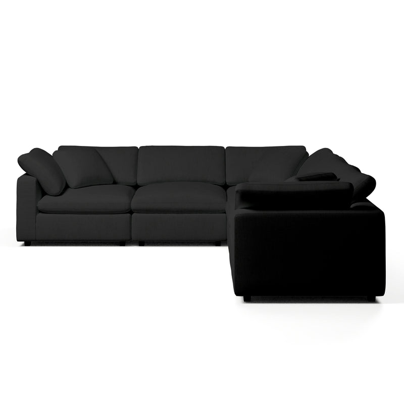 Comfy Modular Sofa - 5-Seater Modular L-Sectional