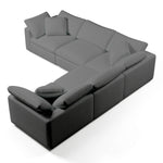 Comfy Modular Sofa - 5-Seater Modular L-Sectional