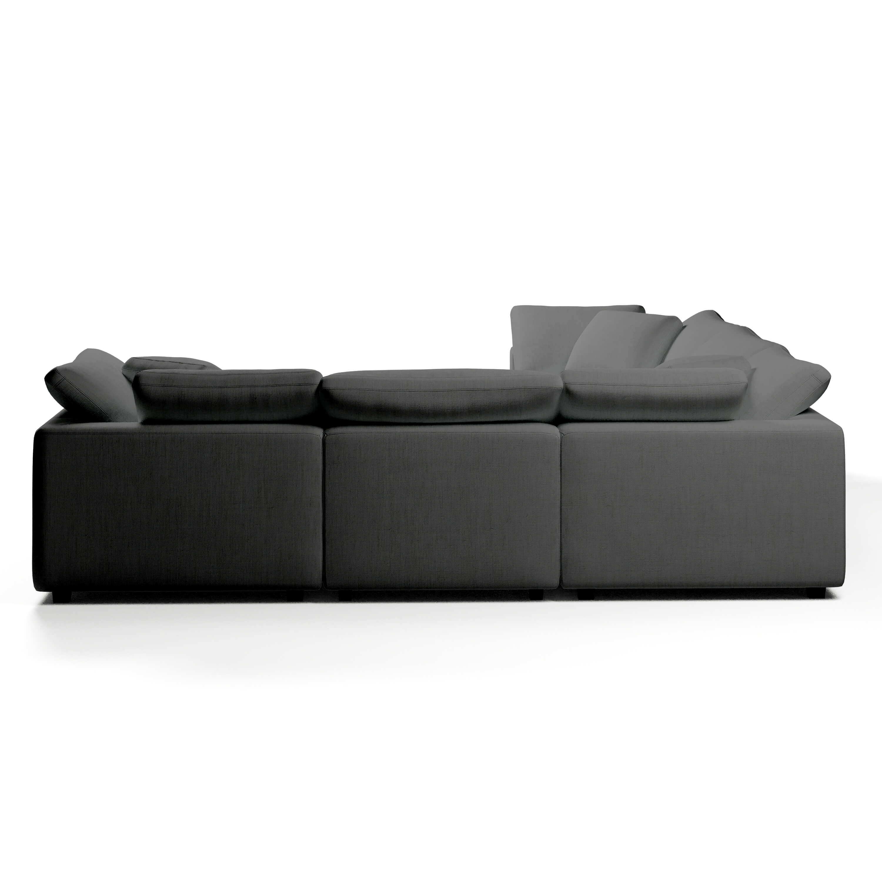 Comfy Modular Sofa - 5-Seater Modular L-Sectional