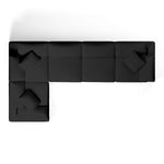 Comfy Modular Sofa - 5-Seater Modular L-Sectional