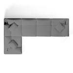 Comfy Modular Sofa - 5-Seater Modular L-Sectional