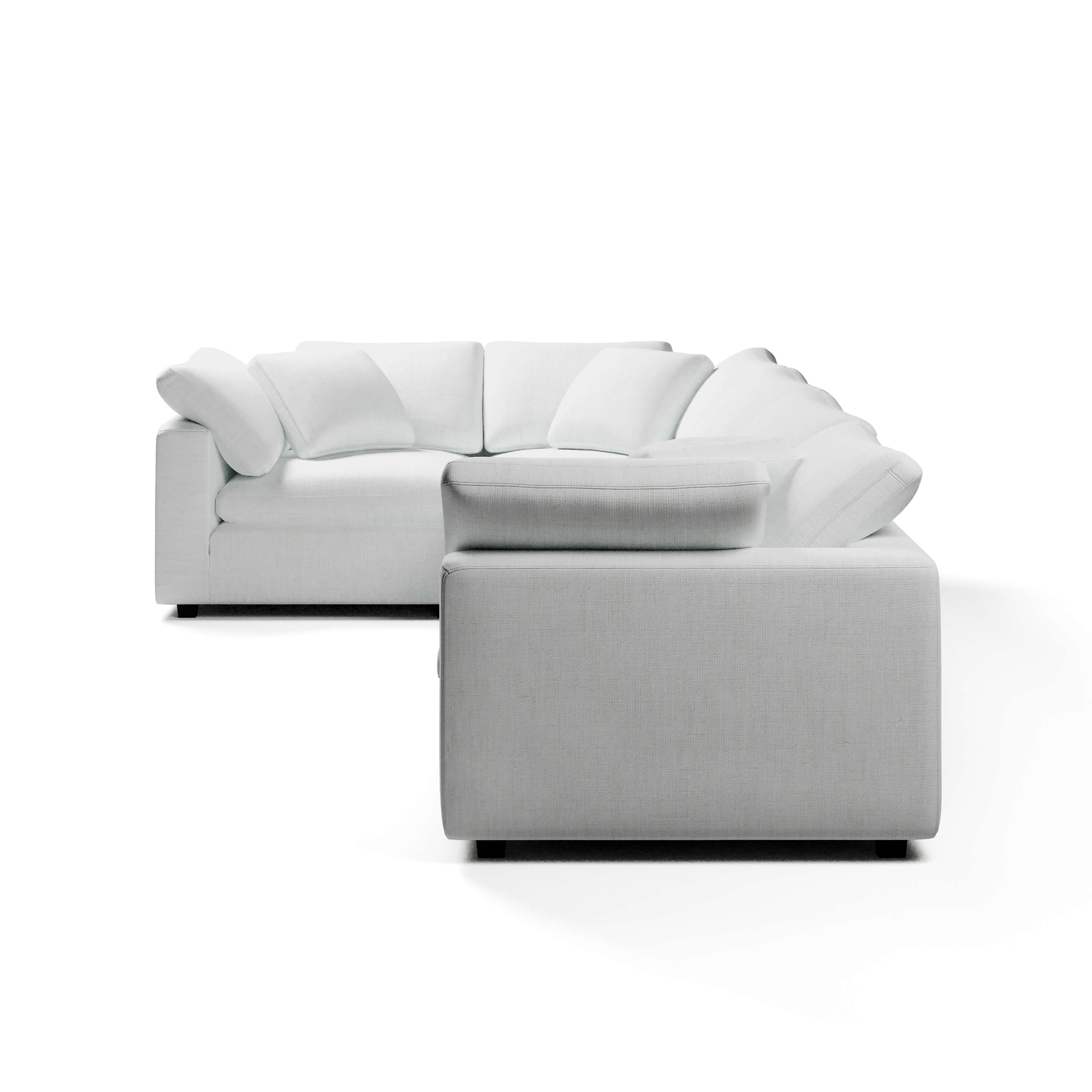 Comfortable L-Shaped Couch | Comfy L Couch | Couch Haus