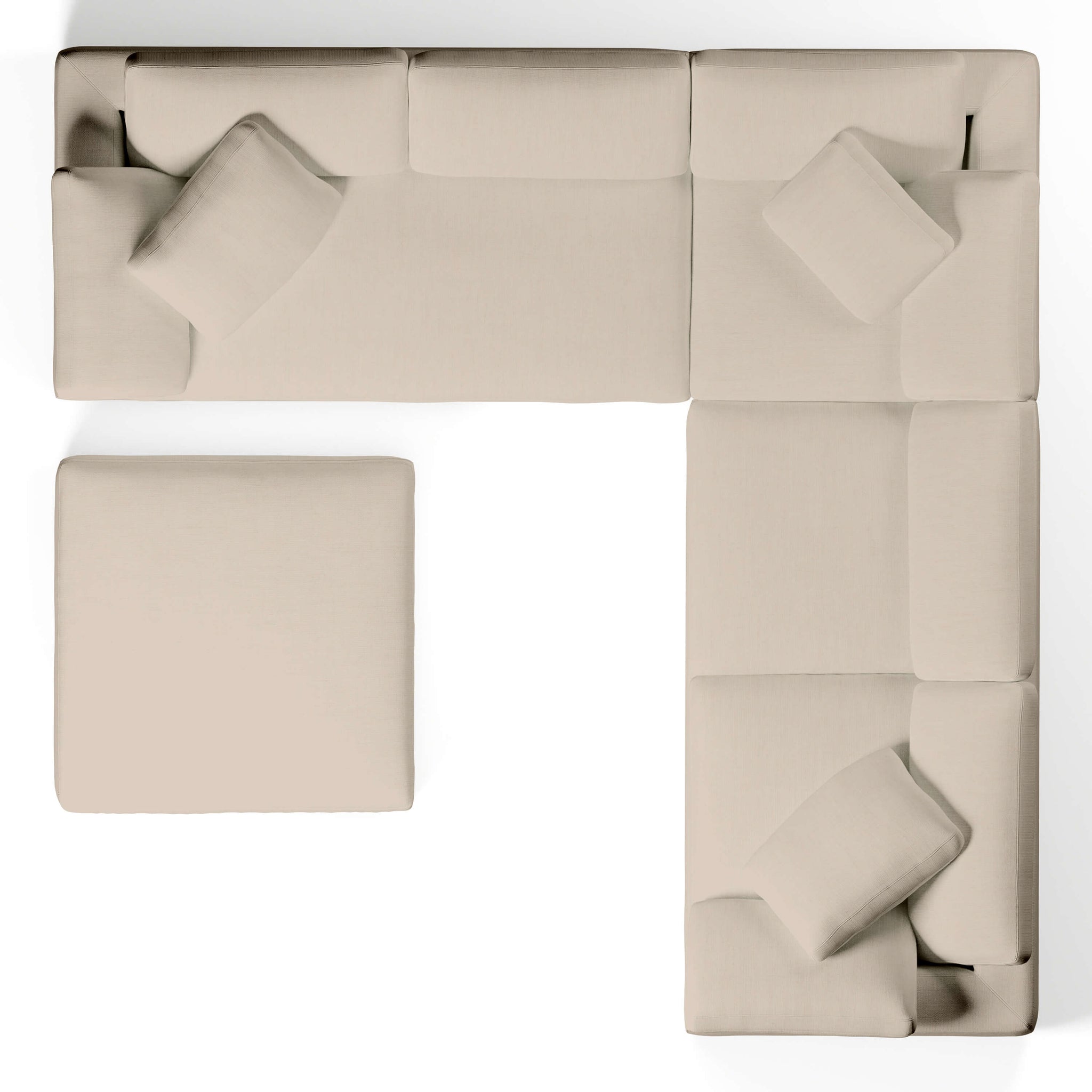 Sectional Sofa and Ottoman | Sofa and Ottoman | Couch Haus