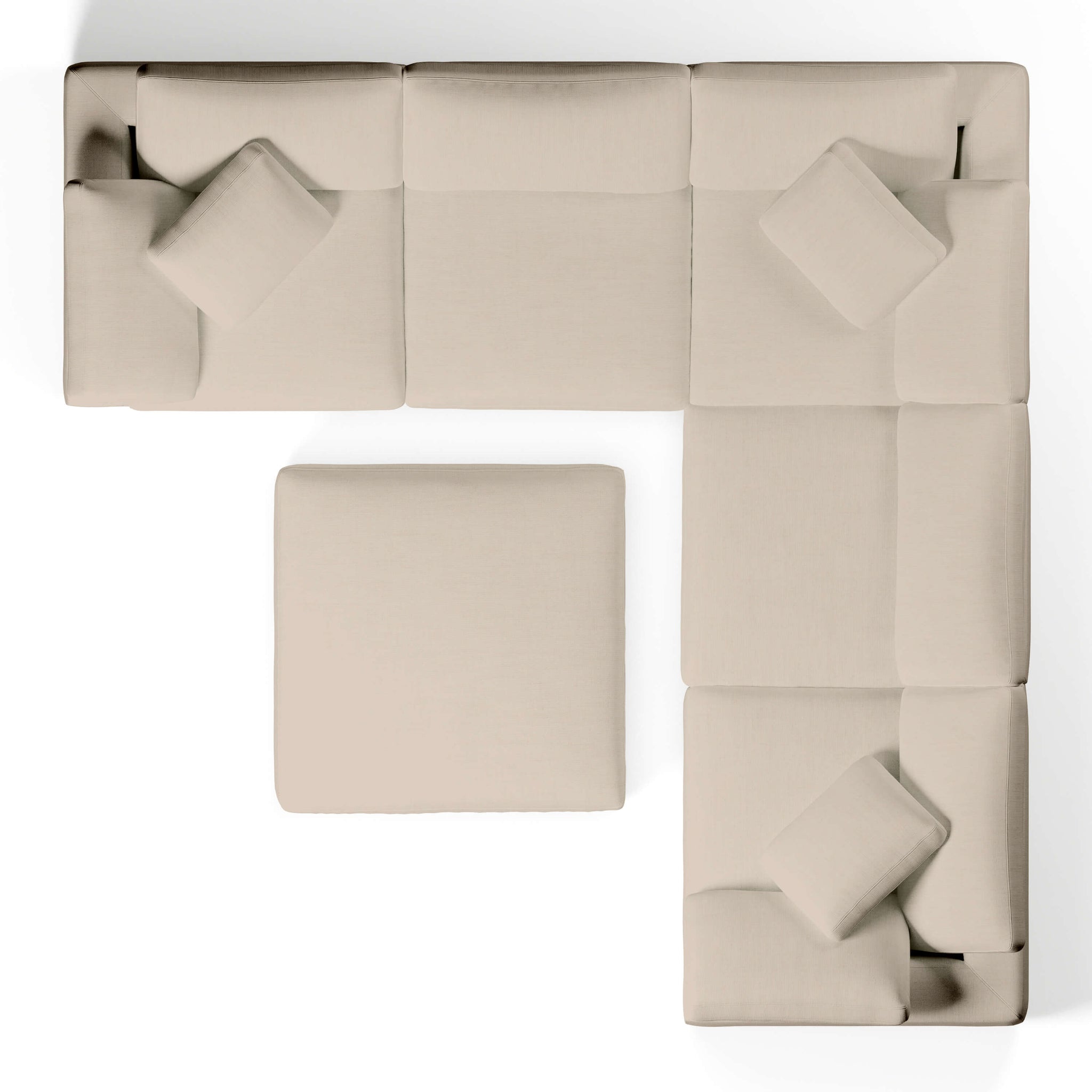 Sectional Sofa and Ottoman | Sofa and Ottoman | Couch Haus