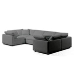 U-Shaped Modular Sofa | Soft Modular Sofa | Couch Haus
