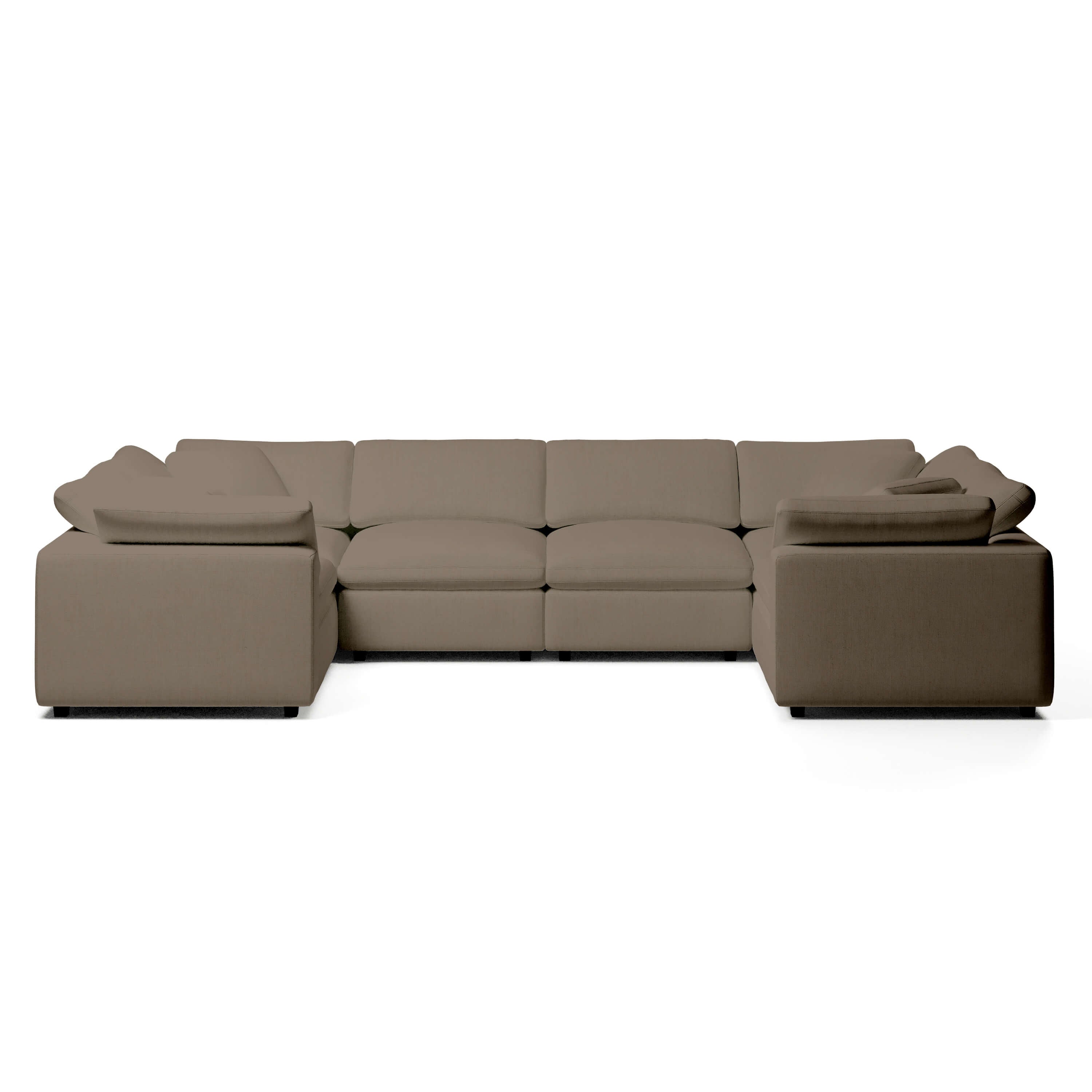 Comfy Modular Sofa - 6-Seater U-Sectional
