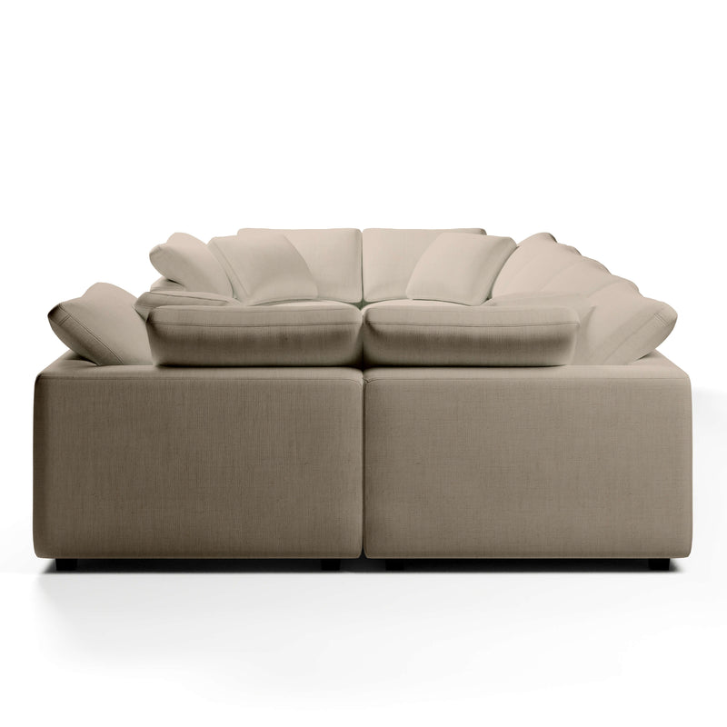 U-Shaped Modular Sofa | Soft Modular Sofa | Couch Haus