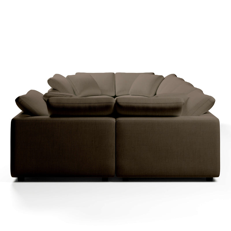 U-Shaped Modular Sofa | Soft Modular Sofa | Couch Haus