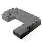 U-Sectional Sofa and Ottoman | U-Sectional Ottoman | Couch Haus