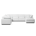 U-Sectional Sofa and Ottoman | U-Sectional Ottoman | Couch Haus