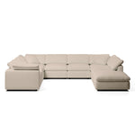 Modular Sofa and Ottoman | U-Sectional Modular Sofa | Couch Haus
