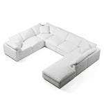Modular Sofa and Ottoman | U-Sectional Modular Sofa | Couch Haus