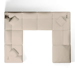 Modular Sofa and Ottoman | U-Sectional Modular Sofa | Couch Haus