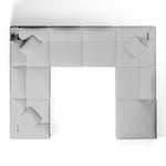 Modular Sofa and Ottoman | U-Sectional Modular Sofa | Couch Haus