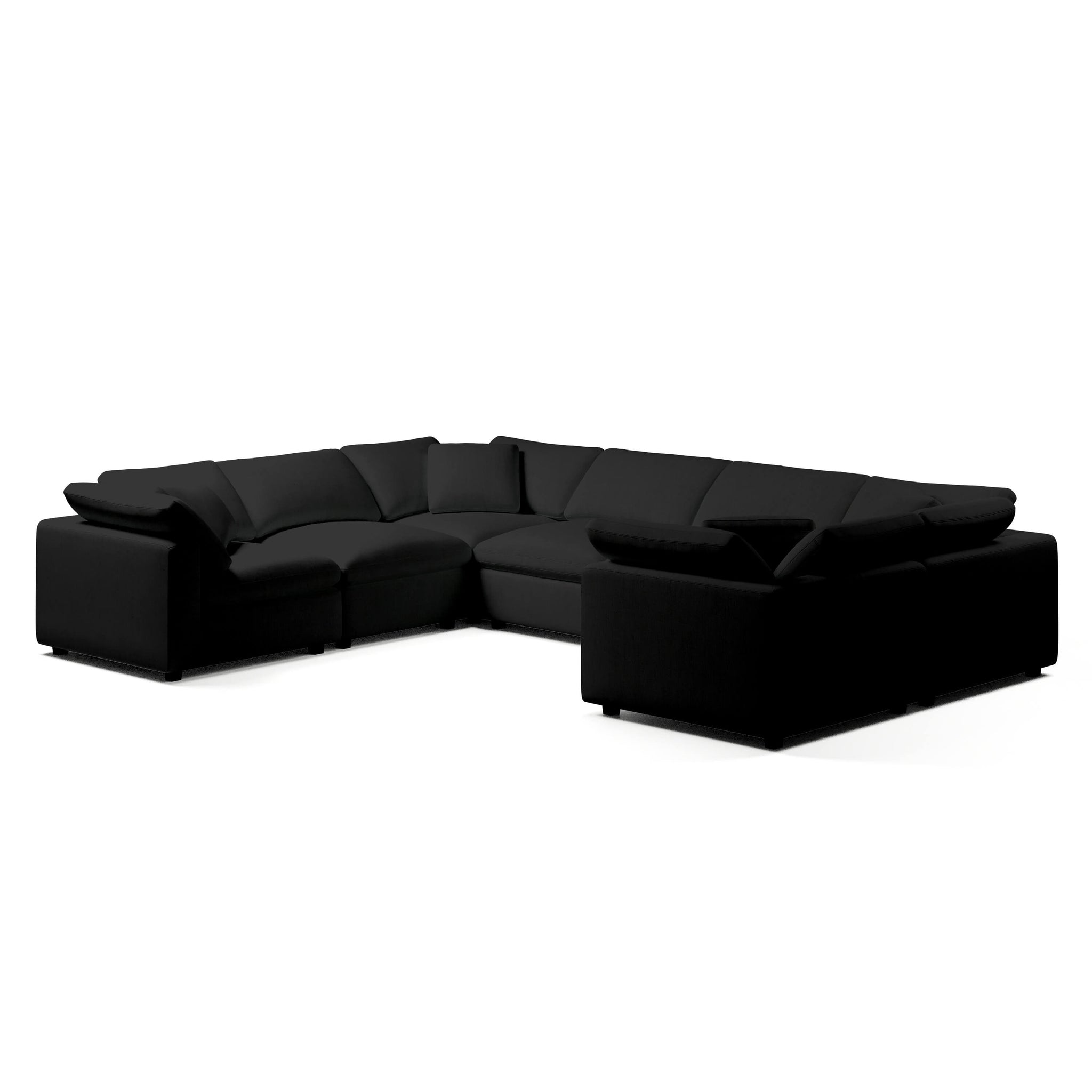 Comfy Modular Sofa - 7-Seater U-Sectional